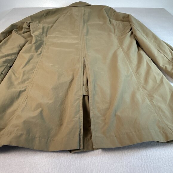 Lauren Ralph Lauren Trench Coat Jacket Men's Tan Rain Jacket 42L - Picture 12 of 13